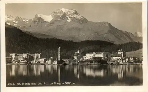 37829 - Schweiz - St. Moritz Bad und Piz La Margna - nicht gelaufen