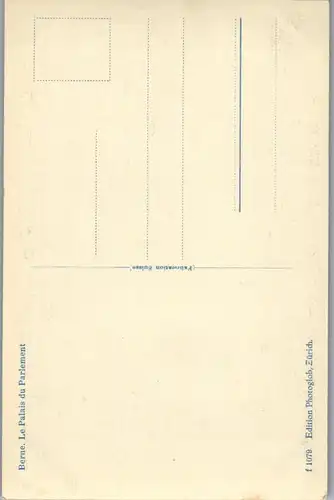 37831 - Schweiz - Bern , Parlamentsgebäude , Palais - nicht gelaufen