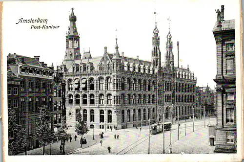 37858 - Niederlande - Amsterdam , Post Kantoor