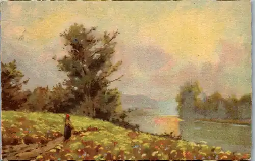 37894 - Künstlerkarte - Motiv - gelaufen 1935