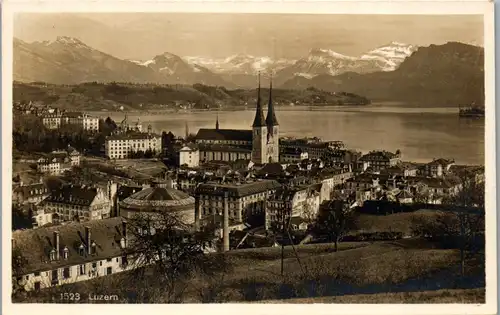 37896 - Schweiz - Luzern , Panorama - nicht gelaufen