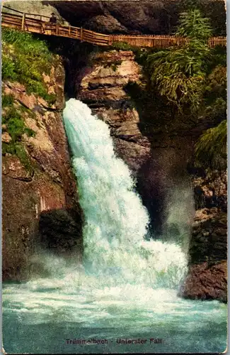 37897 - Schweiz - Lauterbrunnen , Trümmelbach , Unterster Fall - nicht gelaufen