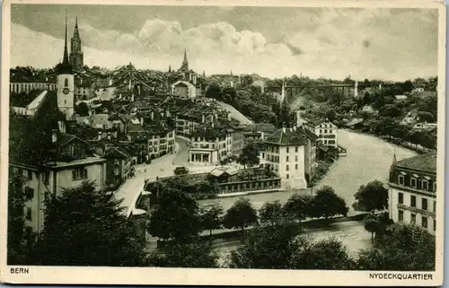 37904 - Schweiz - Bern , Nydeckquartier - gelaufen 1930