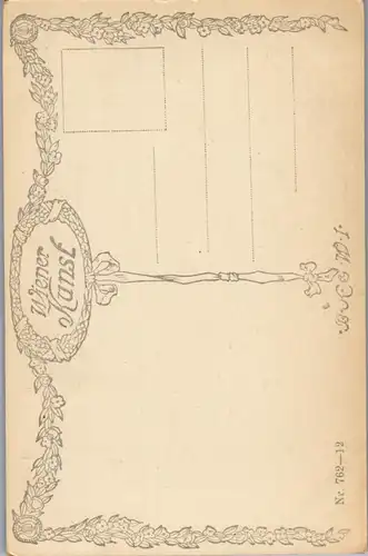 37961 - Künstlerkarte - Wiener Kunst , Schönbrunn , Römische Ruine - nicht gelaufen