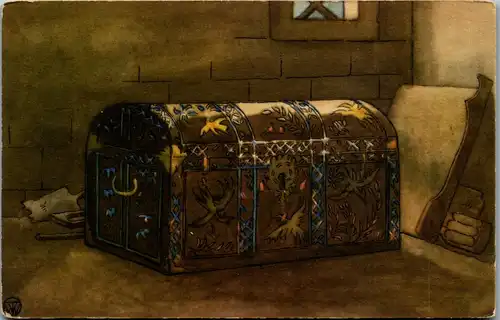 37963 - Künstlerkarte - Eberhard's Chest - nicht gelaufen