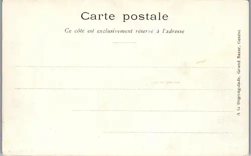 37997 - Schweiz - Genf , Pont du Mont Blanc - nicht gelaufen