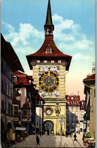 37998 - Schweiz - Bern , Zeitglockenturm - nicht gelaufen