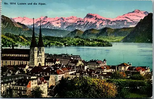 37999 - Schweiz - Luzern und die Alpen - nicht gelaufen