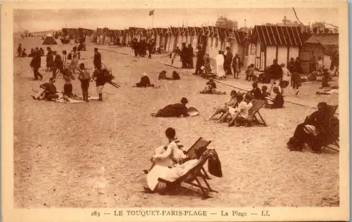 38036 - Frankreich - Le Touquet Paris Plage , La Plage - nicht gelaufen