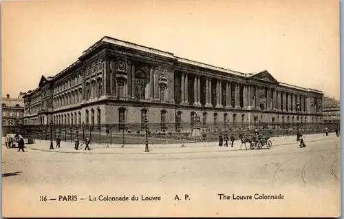 38037 - Frankreich - Paris , La Colonnade du Louvre - nicht gelaufen
