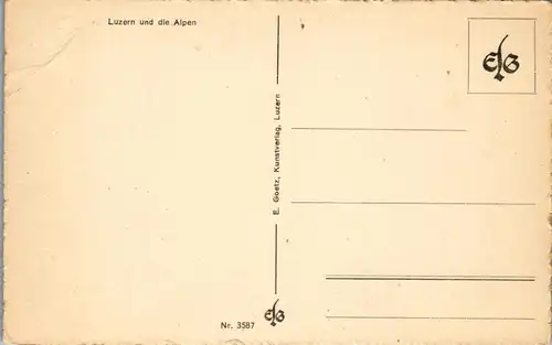 38044 - Schweiz - Luzern und die Alpen - nicht gelaufen