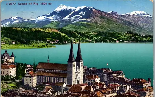 38047 - Schweiz - Luzern mit Rigi - gelaufen