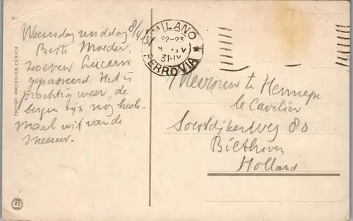 38047 - Schweiz - Luzern mit Rigi - gelaufen