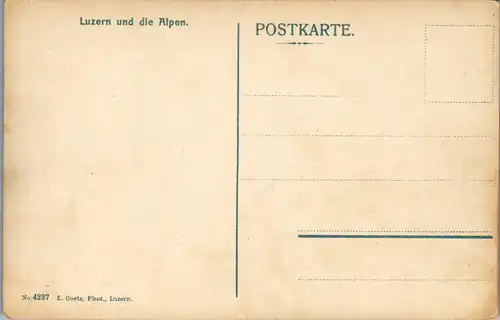 38050 - Schweiz - Luzern und die Alpen - nicht gelaufen