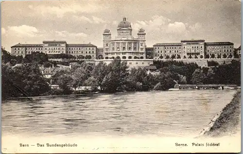 38052 - Schweiz - Bern , Das Bundesgebäude - nicht gelaufen