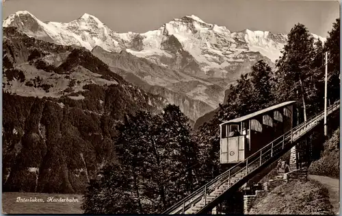 38063 - Schweiz - Interlaken , Karderbahn - nicht gelaufen
