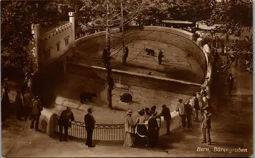 38065 - Schweiz - Bern , Bärengraben - nicht gelaufen