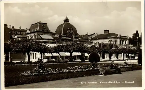 38072 - Schweiz - Genf , Casino Municipal , Kursaal - nicht gelaufen