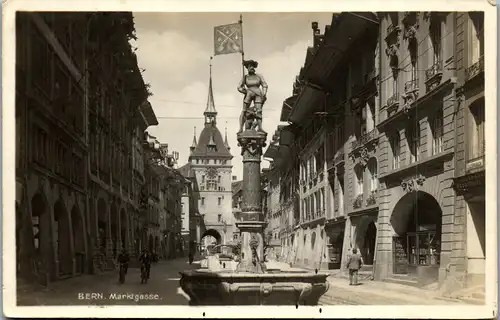 38091 - Schweiz - Bern , Marktgasse - gelaufen 1929