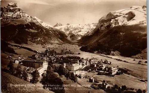 38103 - Schweiz - Engelberg mit Hahnen , Spannörter und Titlis - gelaufen