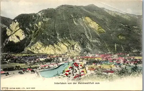 38115 - Schweiz - Interlaken von der Heimwehfluh aus gesehen - nicht gelaufen