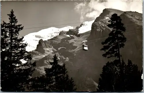 38120 - Schweiz - Kandersteg Stock , Gemmi , Luftseilbahn - gelaufen 1953