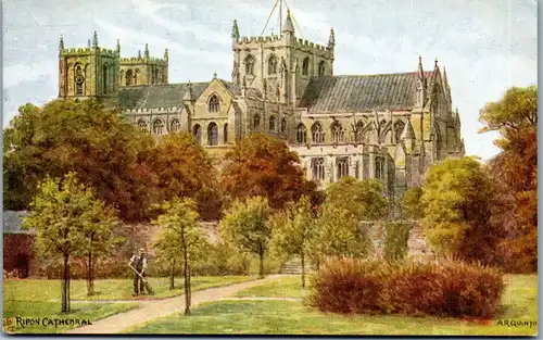 38150 - Künstlerkarte - Ripon Cathedral , Arquinto - nicht gelaufen