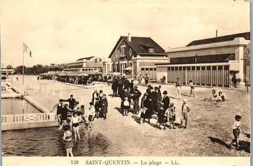 38163 - Frankreich - Saint Quentin , La Plage - nicht gelaufen