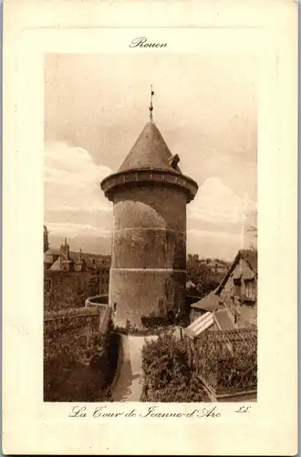 38174 - Frankreich - Rouen , La Tour de Jeanne d'Arc - nicht gelaufen