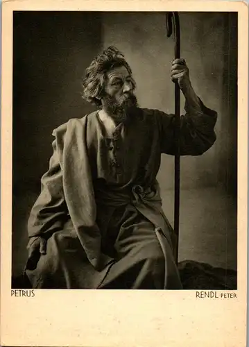 38231 - Deutschland - Passionsspiele Oberammergau 1930 , Petrus , Peter Rendl - nicht gelaufen