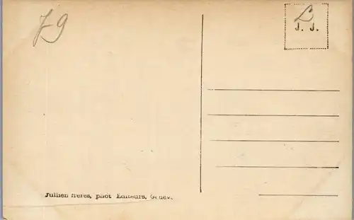 38295 - Schweiz - Geneve et le Mont Blanc - nicht gelaufen