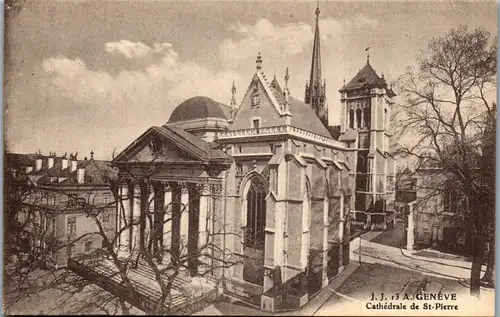 38299 - Schweiz - Geneve , Cathedrale de St. Pierre - nicht gelaufen