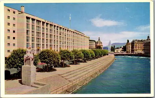 38300 - Schweiz - Geneve , Hotel du Rhone - nicht gelaufen