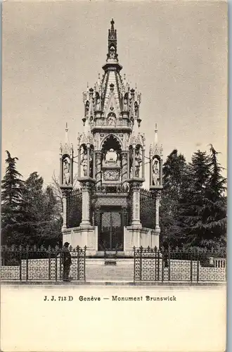 38303 - Schweiz - Geneve , Monument Brunswick - nicht gelaufen