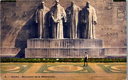 38304 - Schweiz - Geneve , Monument de la Reformation - nicht gelaufen