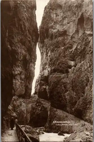 38308 - Schweiz - Grindelwald , Lutschinen Schlucht - nicht gelaufen