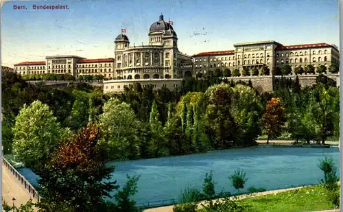 38310 - Schweiz - Bern , Bundespalast , Palais federal - gelaufen 1935