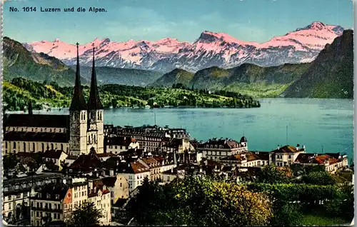 38329 - Schweiz - Luzern und die Alpen - nicht gelaufen