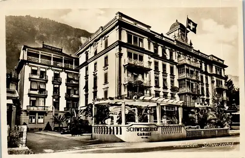 38369 - Schweiz - Interlaken , Hotel Schweizerhof - nicht gelaufen