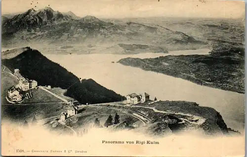 38373 - Schweiz - Panorama von Rigi Kulm - nicht gelaufen
