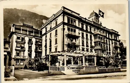 38378 - Schweiz - Interlaken , Hotel Schweizerhof - nicht gelaufen