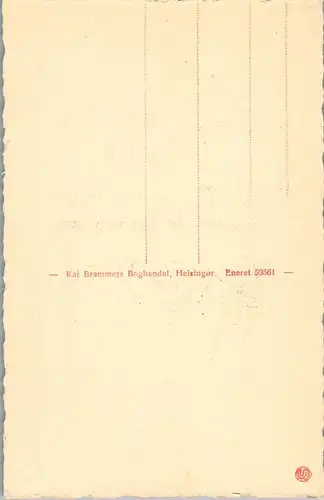 38392 - Künstlerkarte - Helsingor , Sudergade i Regnvejr - nicht gelaufen