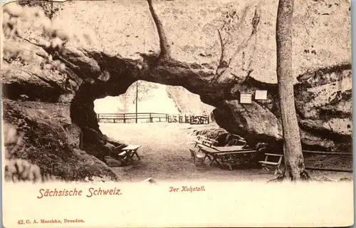 38440 - Deutschland - Der Kuhstall , Sächsische Schweiz - nicht gelaufen