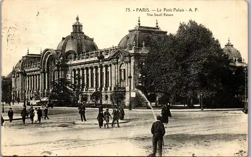 38450 - Frankreich - Paris , Le Petit Palais - gelaufen