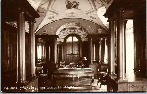 38451 - Frankreich - Rueil , Chateau de la Malmaison , La Bibliotheque - nicht gelaufen