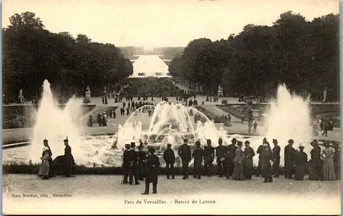 38457 - Frankreich - Parc de Versailles , Bassin de Latone - nicht gelaufen