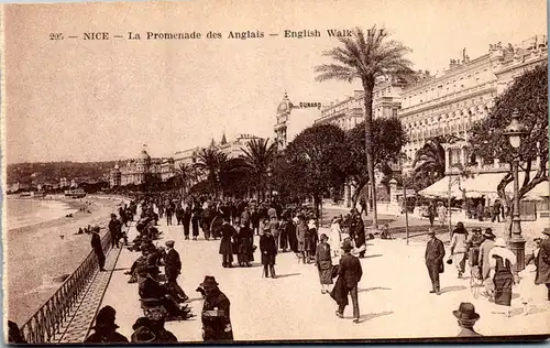 38459 - Frankreich - Nice , La Promenade des Anglais - nicht gelaufen