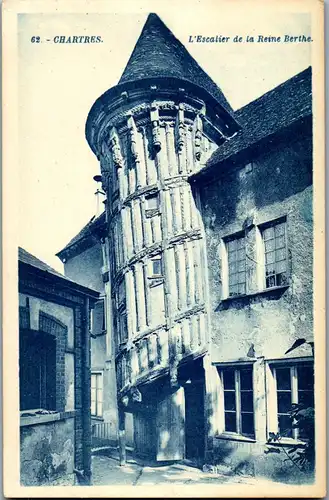 38467 - Frankreich - Chartres , L'Escalier de la Reine Berthe - nicht gelaufen