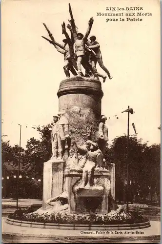38476 - Frankreich - Aix les Bains , Monument aux Morts pour la Patrie - nicht gelaufen