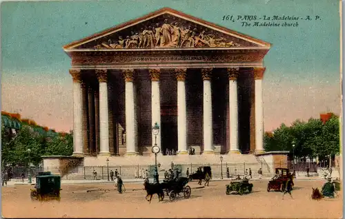 38487 - Frankreich - Paris , La Madeleine - gelaufen 1922